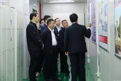 宜春市电子信息产业链招商小分队莅临必一·运动(B-Sports)官方网站参观调研